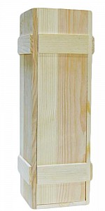 Cutie din lemn cu aspect de cufar
