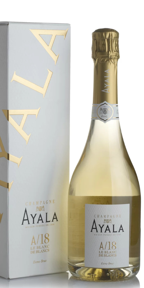 Champagne Ayala Blanc de Blancs A18 + Cutie