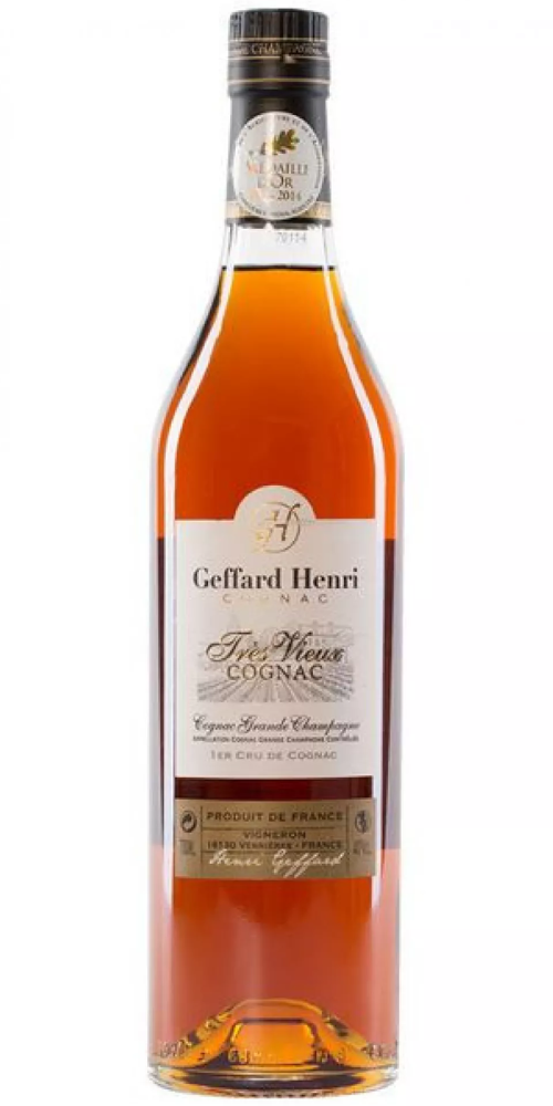 Geffard Très Vieux Cognac Carafe Millenium