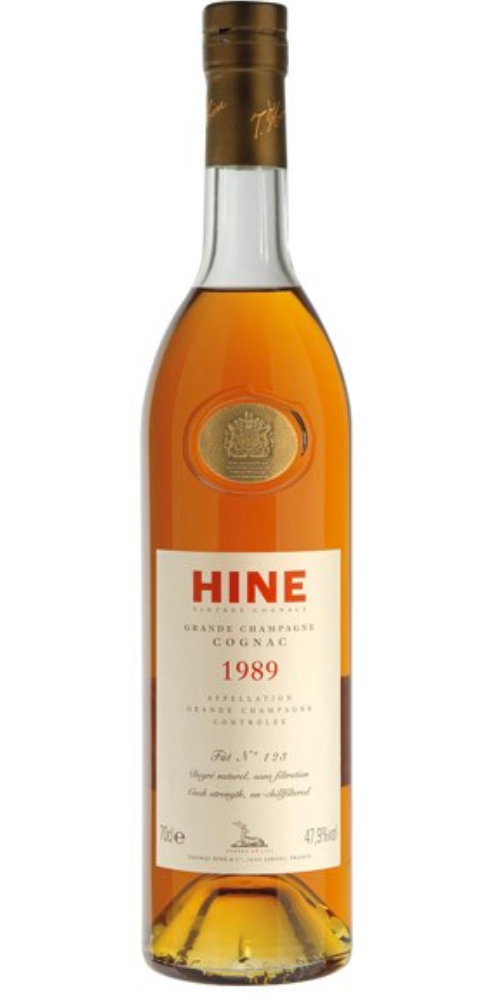 Cognac Thomas Hine Vintage 1989 Grande Champagne