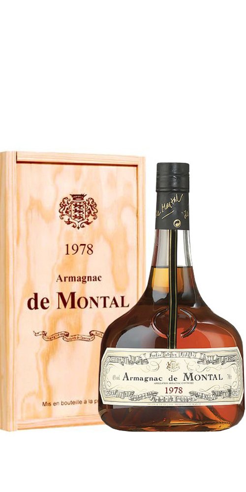 Armagnac De Montal din 1978