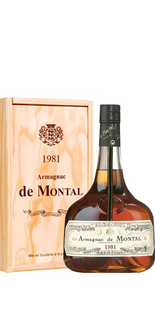 Armagnac De Montal din 1981