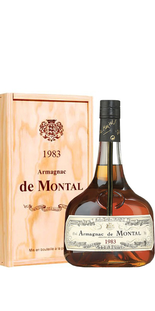 Armagnac De Montal din 1983