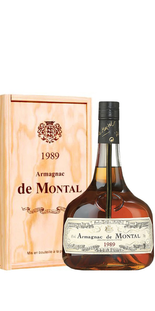 Armagnac De Montal din 1989