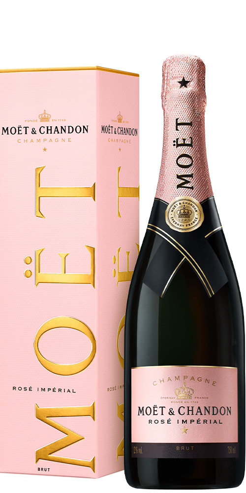 Champagne Moet&Chandon Rose Imperial (cutie) 0.75 L